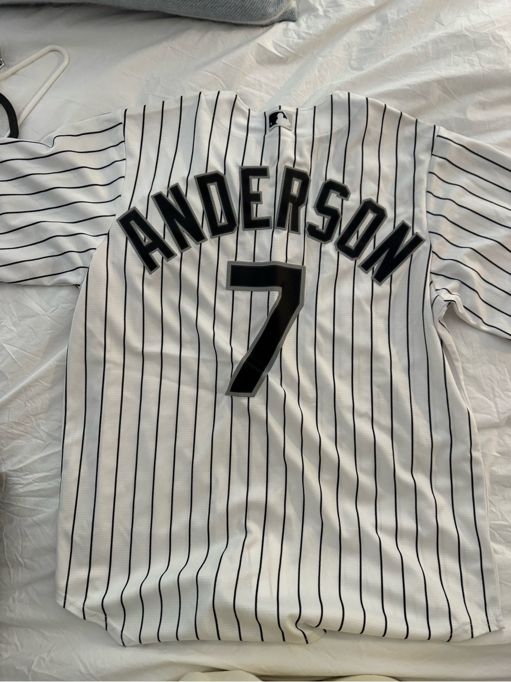 MLB Chicago White Sox Men's White Baseball Jersey - Picture 2 of 3